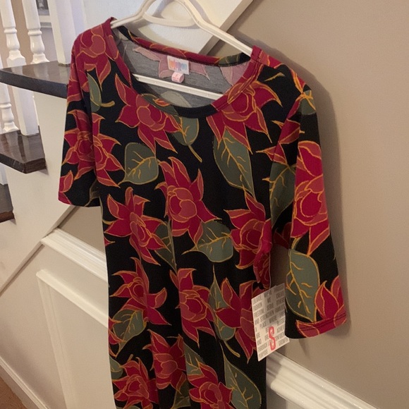 NWT LulaRoe Women’s Size Small Floral Julia Pencil Dress. - Picture 3 of 4